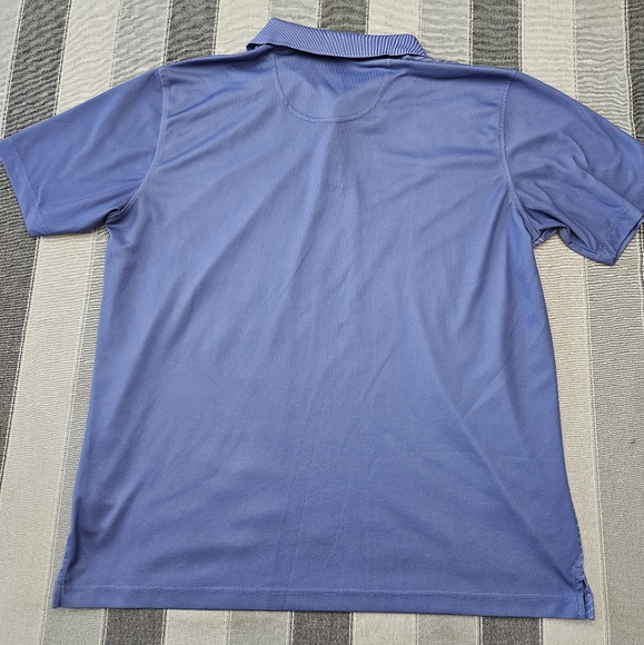 Pebble Beach Blue Polo Shirt with Classic Design - Picture 2 of 8